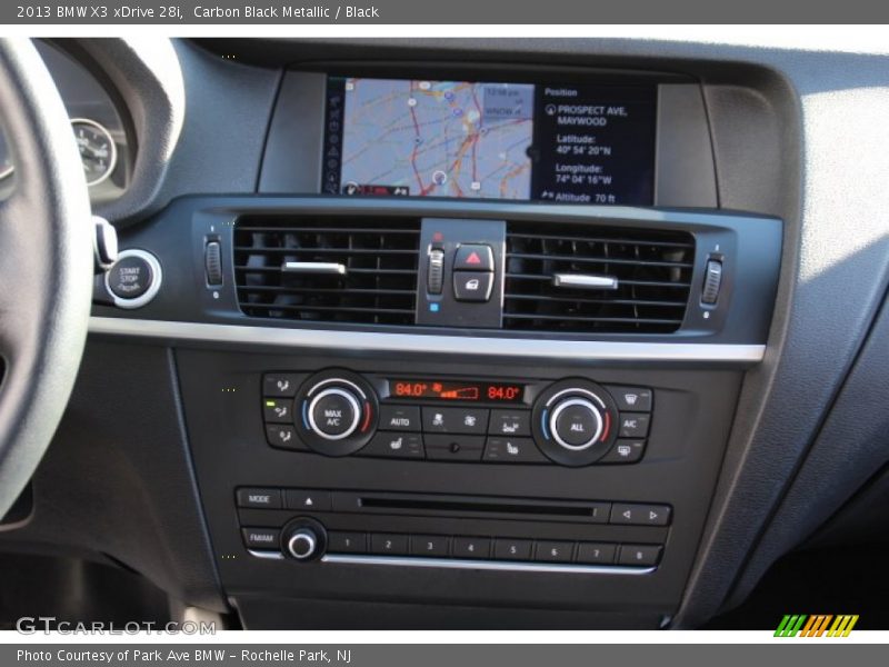 Carbon Black Metallic / Black 2013 BMW X3 xDrive 28i