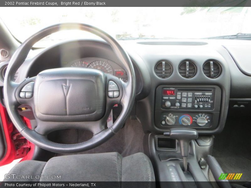 Dashboard of 2002 Firebird Coupe