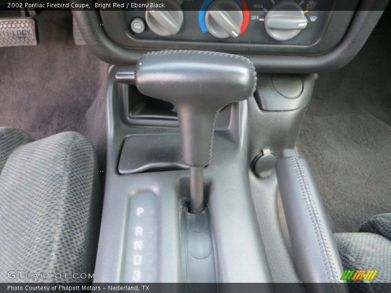  2002 Firebird Coupe 4 Speed Automatic Shifter