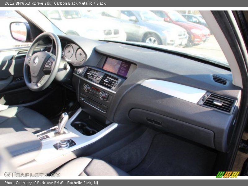 Carbon Black Metallic / Black 2013 BMW X3 xDrive 28i