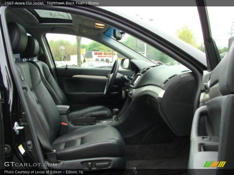 Nighthawk Black Pearl / Ebony 2007 Acura TSX Sedan