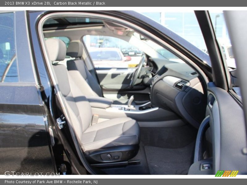 Carbon Black Metallic / Black 2013 BMW X3 xDrive 28i