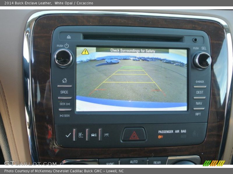 White Opal / Cocaccino 2014 Buick Enclave Leather