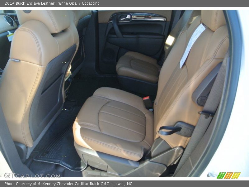 White Opal / Cocaccino 2014 Buick Enclave Leather