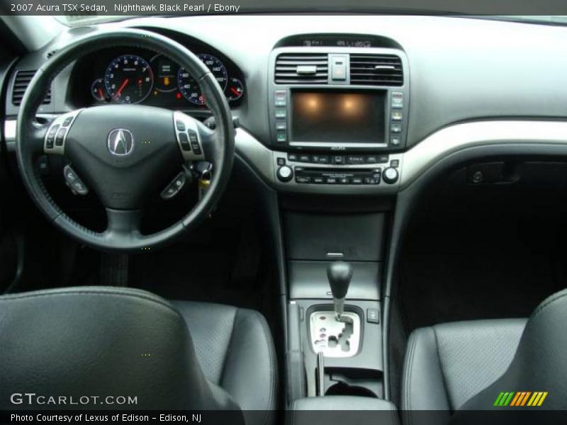Nighthawk Black Pearl / Ebony 2007 Acura TSX Sedan