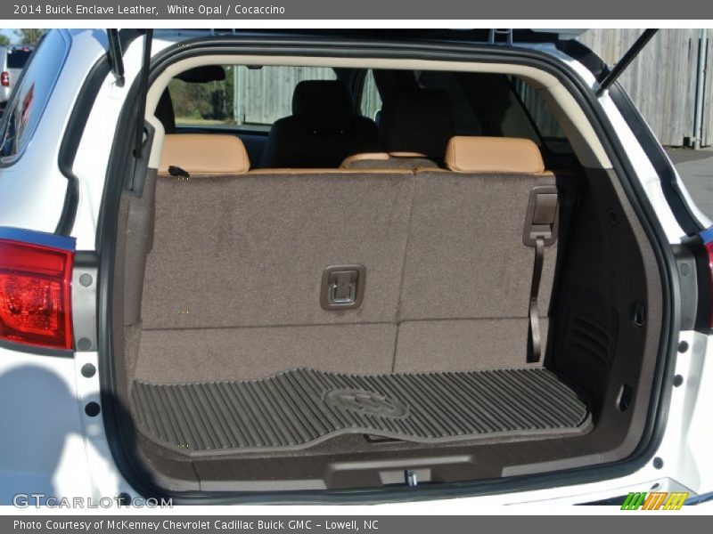 White Opal / Cocaccino 2014 Buick Enclave Leather