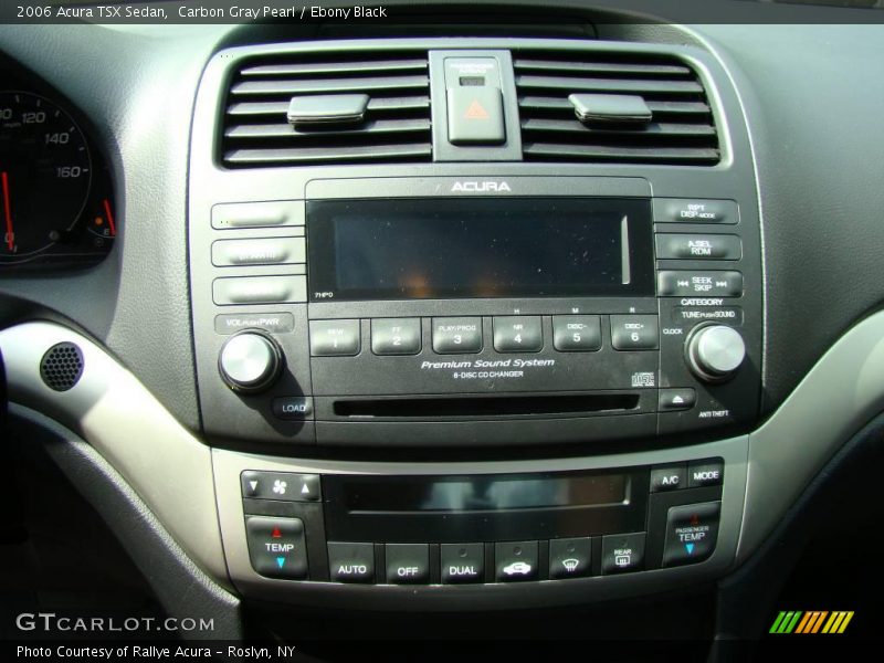 Carbon Gray Pearl / Ebony Black 2006 Acura TSX Sedan