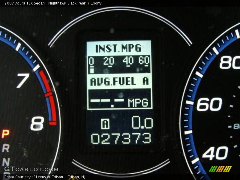 Nighthawk Black Pearl / Ebony 2007 Acura TSX Sedan