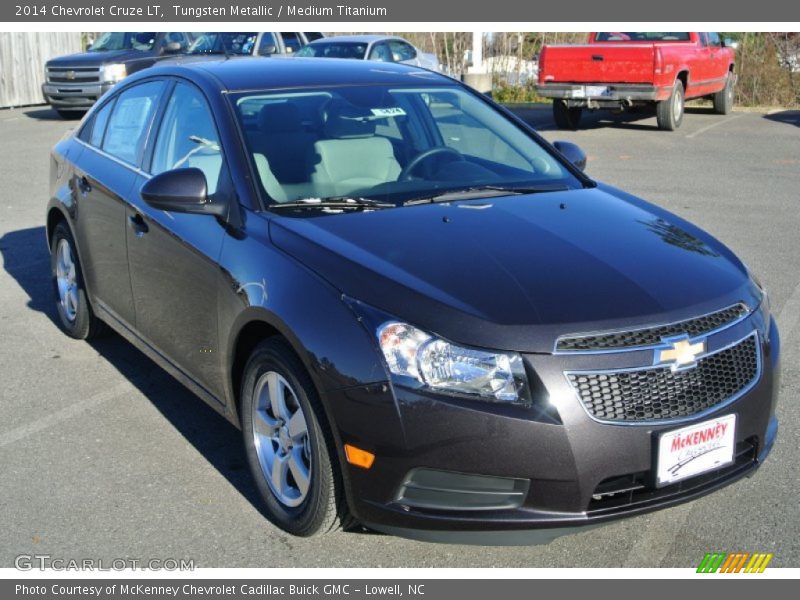 Tungsten Metallic / Medium Titanium 2014 Chevrolet Cruze LT