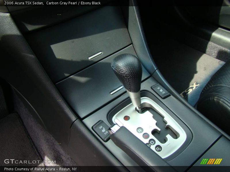 Carbon Gray Pearl / Ebony Black 2006 Acura TSX Sedan