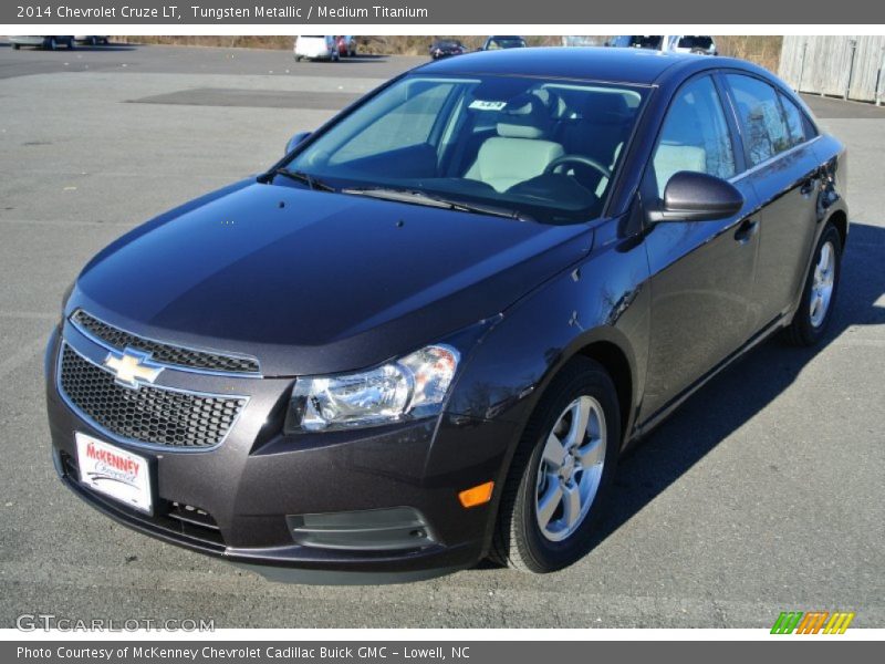 Tungsten Metallic / Medium Titanium 2014 Chevrolet Cruze LT