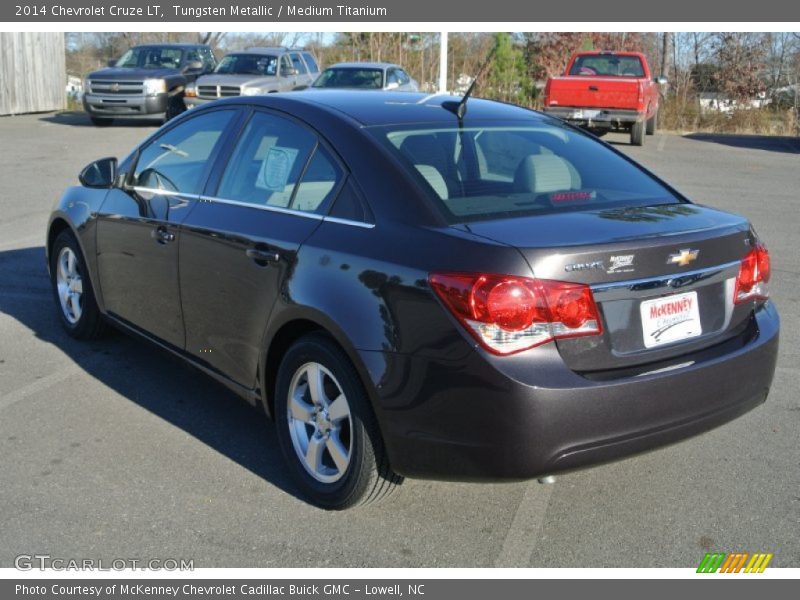 Tungsten Metallic / Medium Titanium 2014 Chevrolet Cruze LT