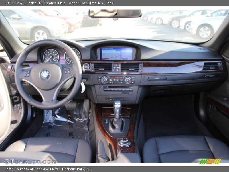 Orion Silver Metallic / Black 2013 BMW 3 Series 328i Convertible