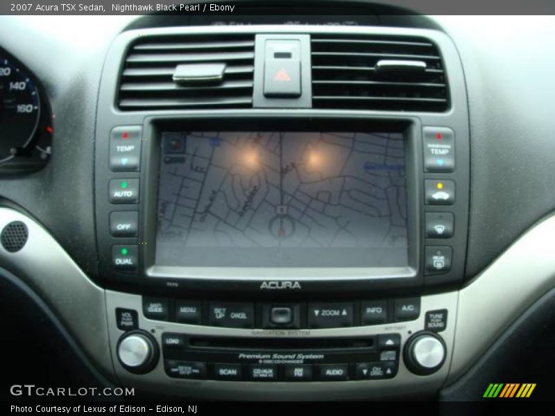 Nighthawk Black Pearl / Ebony 2007 Acura TSX Sedan