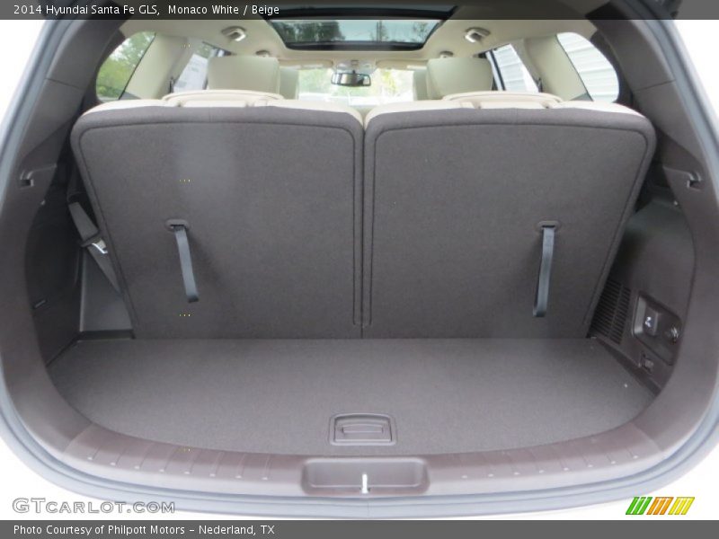  2014 Santa Fe GLS Trunk