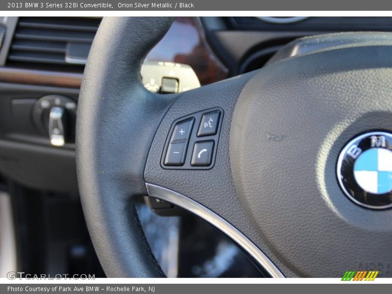 Orion Silver Metallic / Black 2013 BMW 3 Series 328i Convertible