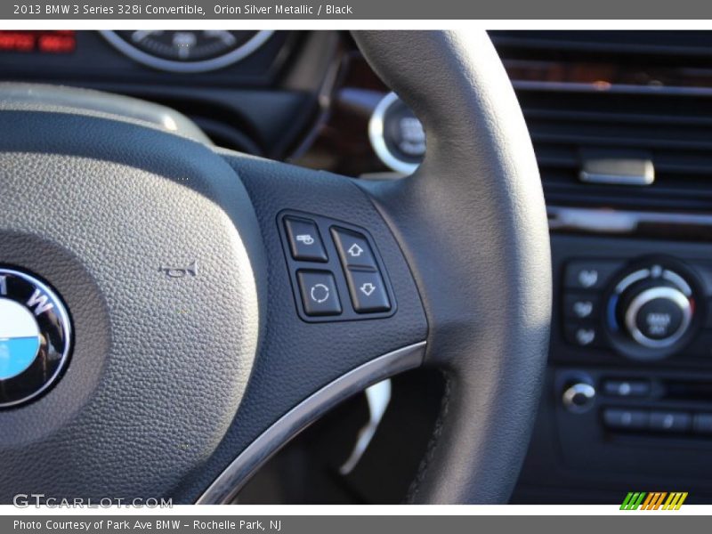 Orion Silver Metallic / Black 2013 BMW 3 Series 328i Convertible