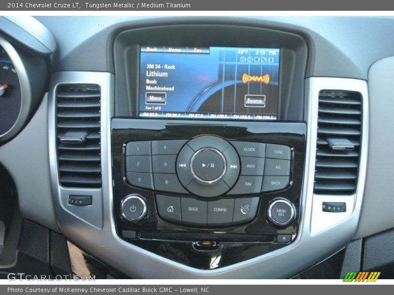 Tungsten Metallic / Medium Titanium 2014 Chevrolet Cruze LT