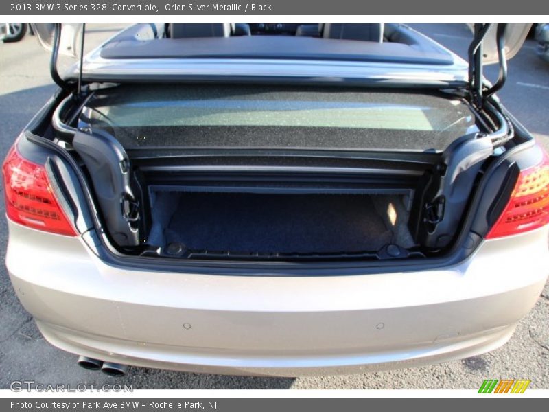 Orion Silver Metallic / Black 2013 BMW 3 Series 328i Convertible