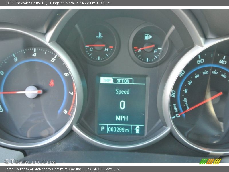 Tungsten Metallic / Medium Titanium 2014 Chevrolet Cruze LT