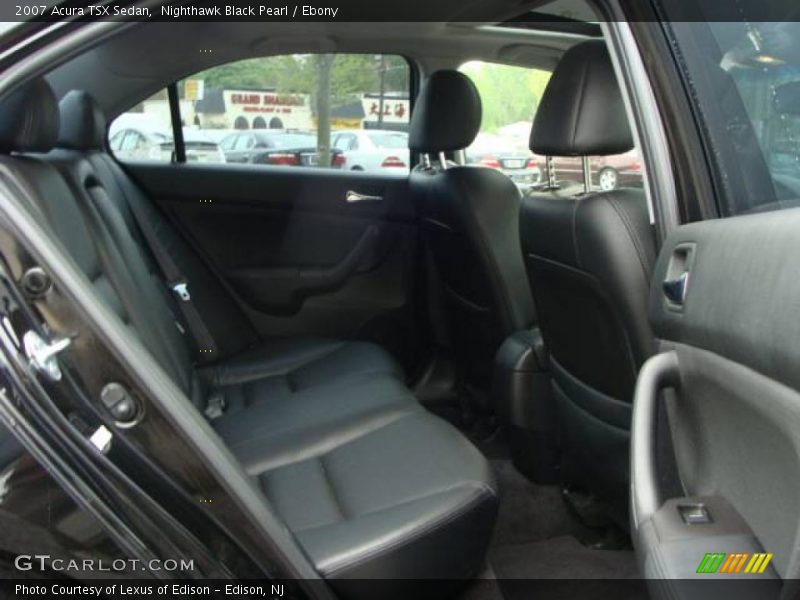Nighthawk Black Pearl / Ebony 2007 Acura TSX Sedan