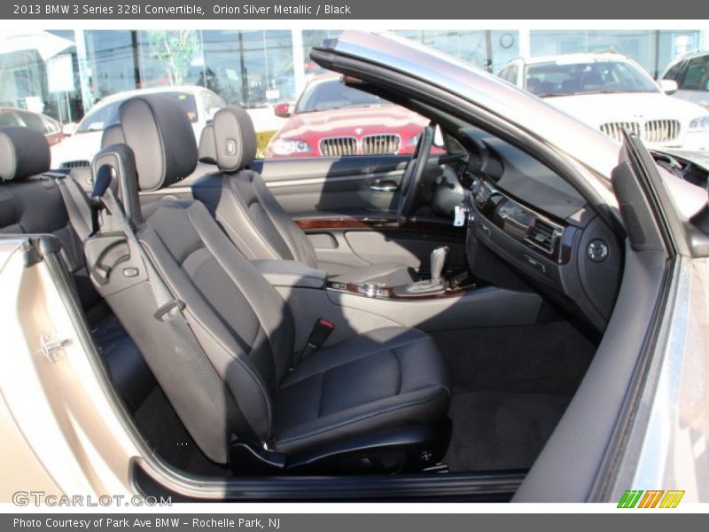 Orion Silver Metallic / Black 2013 BMW 3 Series 328i Convertible