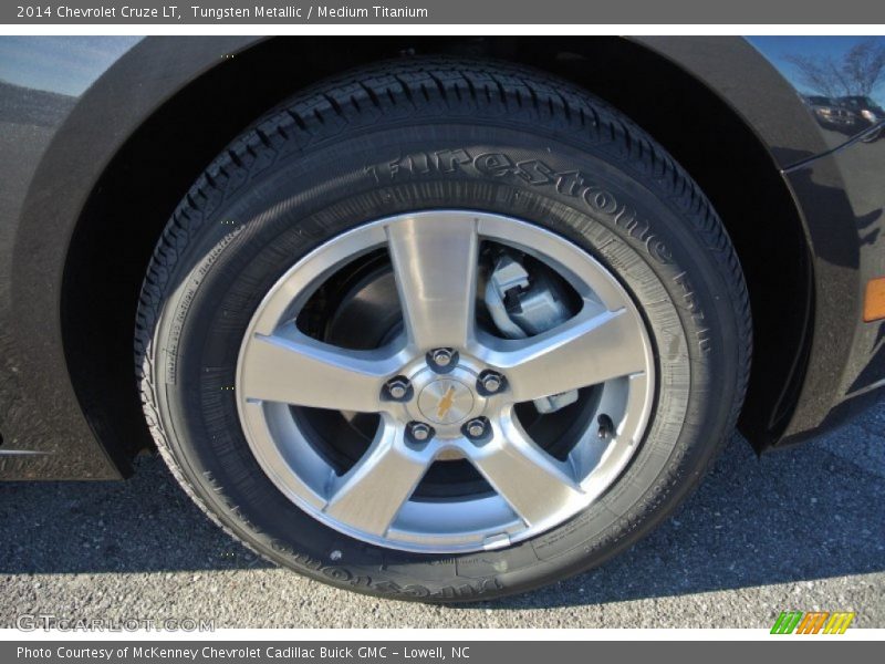 Tungsten Metallic / Medium Titanium 2014 Chevrolet Cruze LT