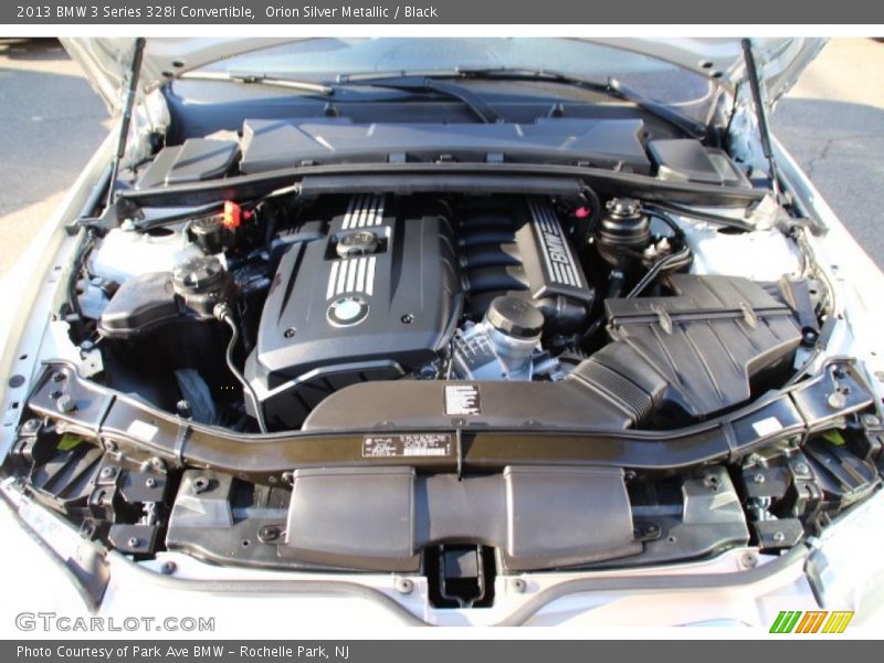 Orion Silver Metallic / Black 2013 BMW 3 Series 328i Convertible