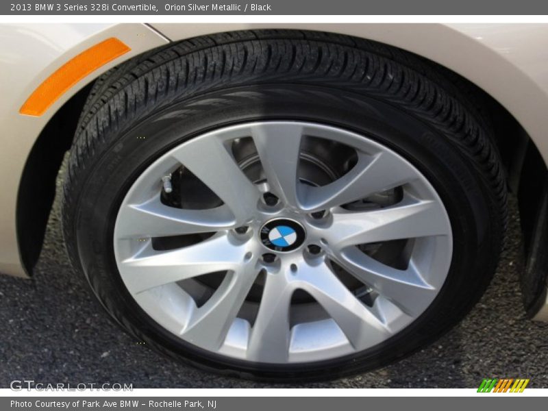 Orion Silver Metallic / Black 2013 BMW 3 Series 328i Convertible