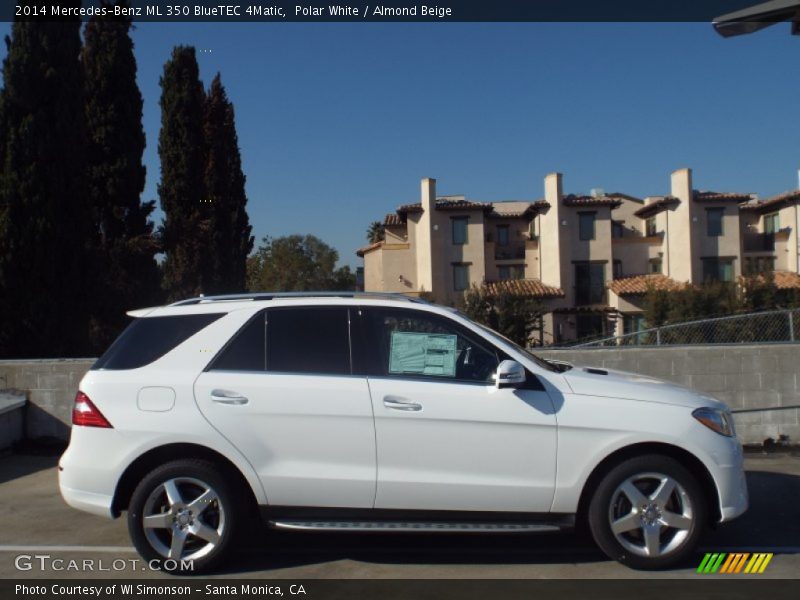 Polar White / Almond Beige 2014 Mercedes-Benz ML 350 BlueTEC 4Matic