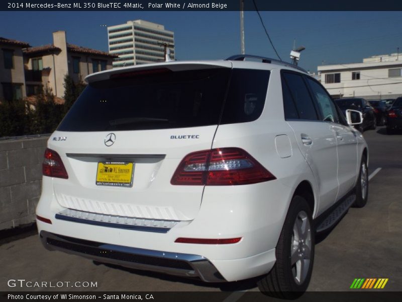 Polar White / Almond Beige 2014 Mercedes-Benz ML 350 BlueTEC 4Matic