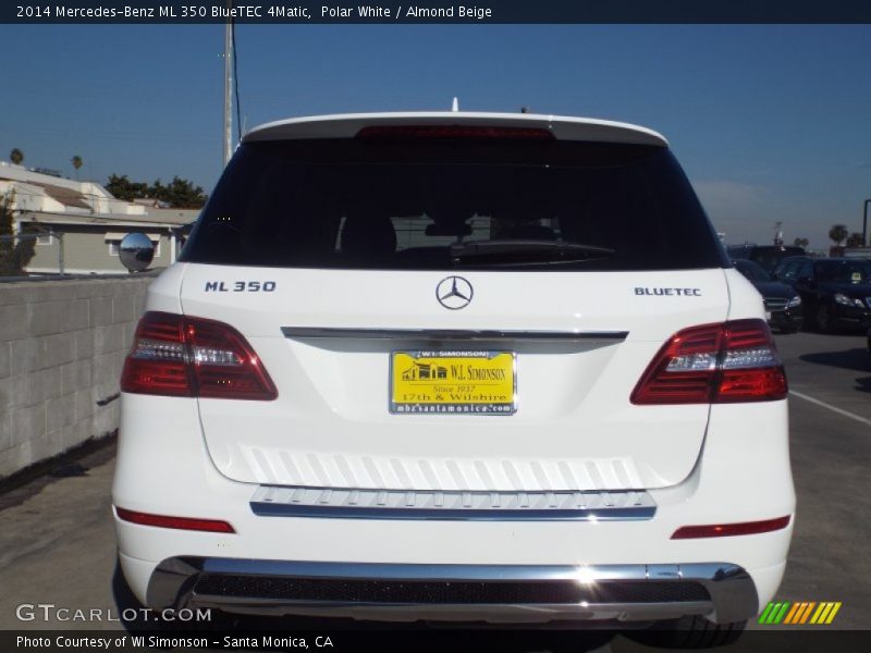 Polar White / Almond Beige 2014 Mercedes-Benz ML 350 BlueTEC 4Matic