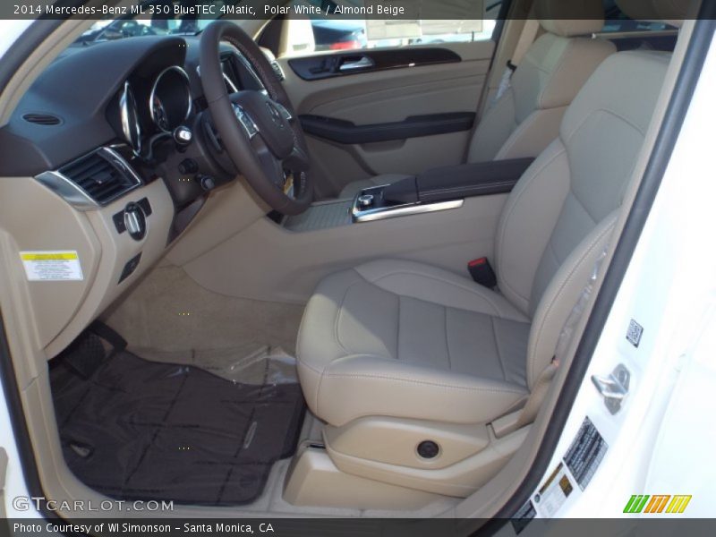Polar White / Almond Beige 2014 Mercedes-Benz ML 350 BlueTEC 4Matic