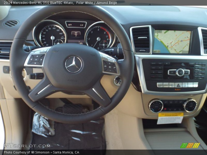 Polar White / Almond Beige 2014 Mercedes-Benz ML 350 BlueTEC 4Matic