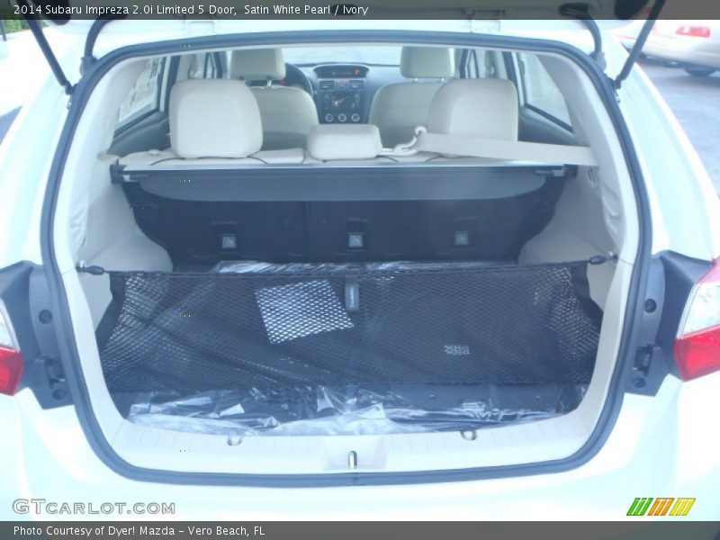Satin White Pearl / Ivory 2014 Subaru Impreza 2.0i Limited 5 Door