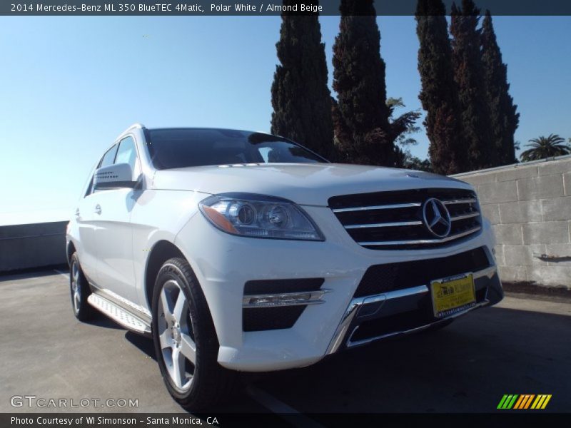 Polar White / Almond Beige 2014 Mercedes-Benz ML 350 BlueTEC 4Matic