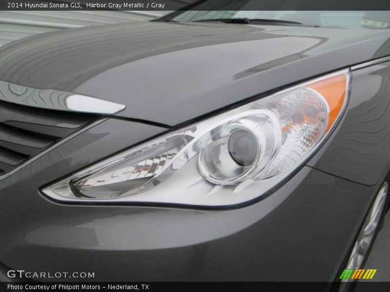 Harbor Gray Metallic / Gray 2014 Hyundai Sonata GLS