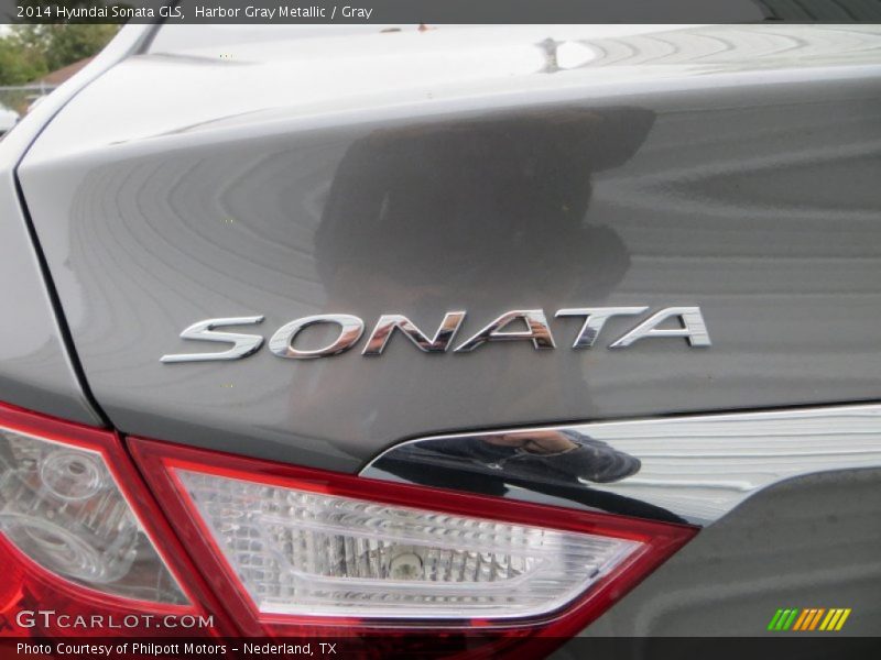 Harbor Gray Metallic / Gray 2014 Hyundai Sonata GLS