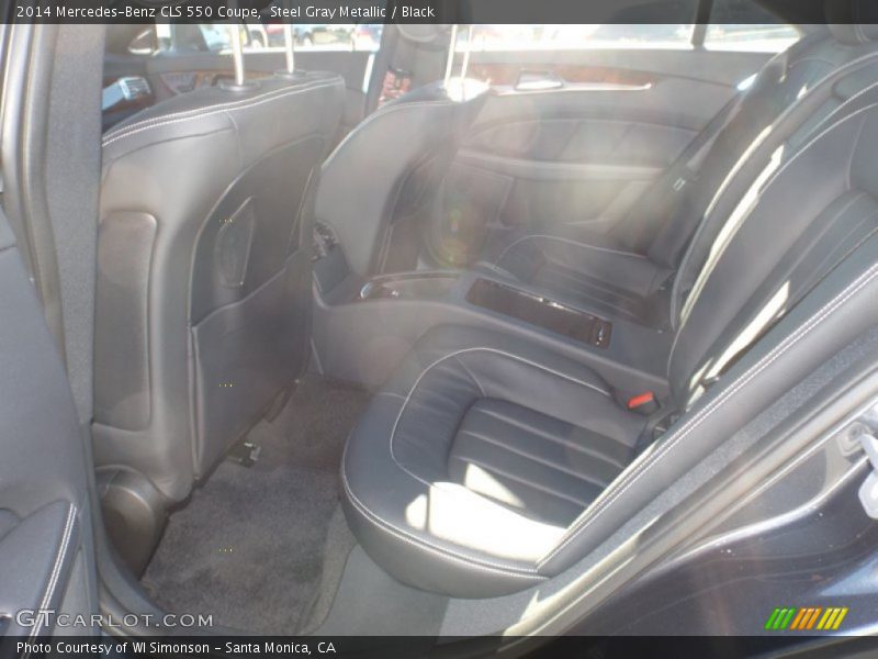 Steel Gray Metallic / Black 2014 Mercedes-Benz CLS 550 Coupe