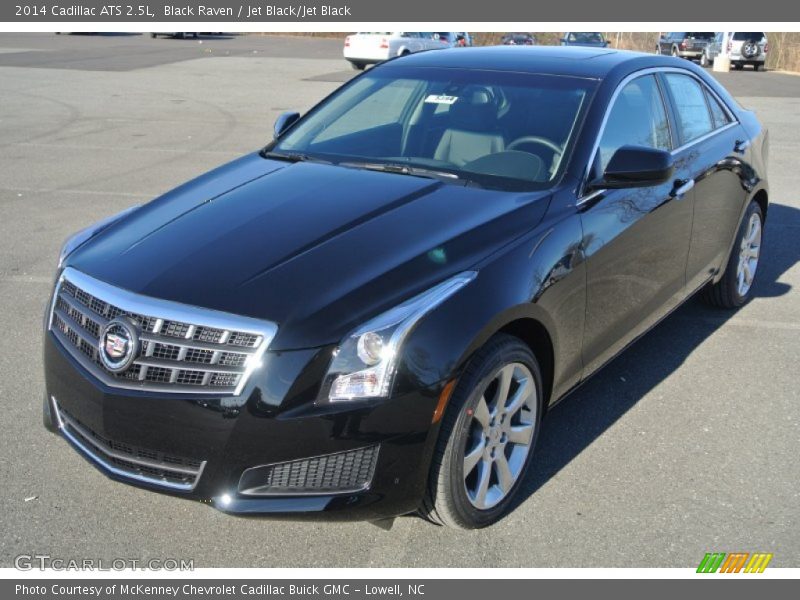 Black Raven / Jet Black/Jet Black 2014 Cadillac ATS 2.5L