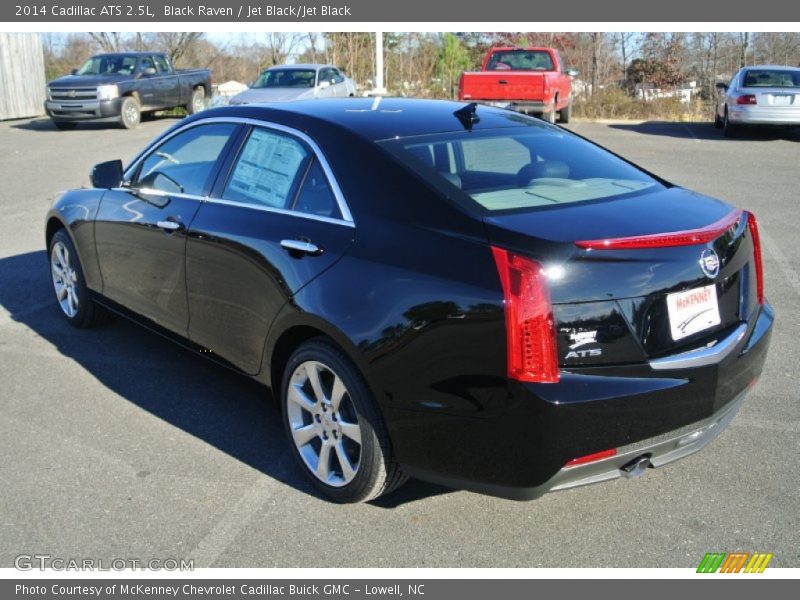 Black Raven / Jet Black/Jet Black 2014 Cadillac ATS 2.5L