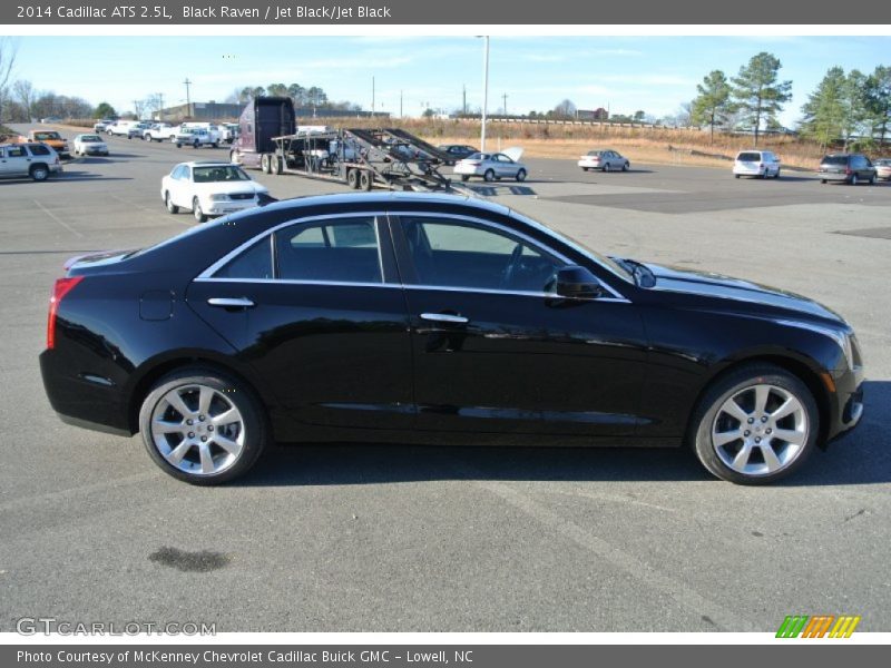 Black Raven / Jet Black/Jet Black 2014 Cadillac ATS 2.5L