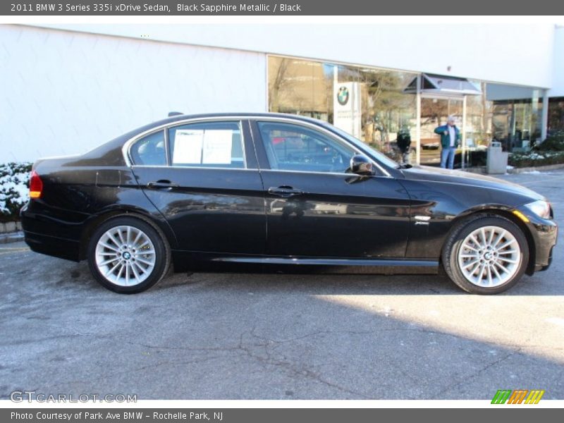Black Sapphire Metallic / Black 2011 BMW 3 Series 335i xDrive Sedan
