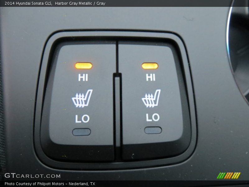 Harbor Gray Metallic / Gray 2014 Hyundai Sonata GLS