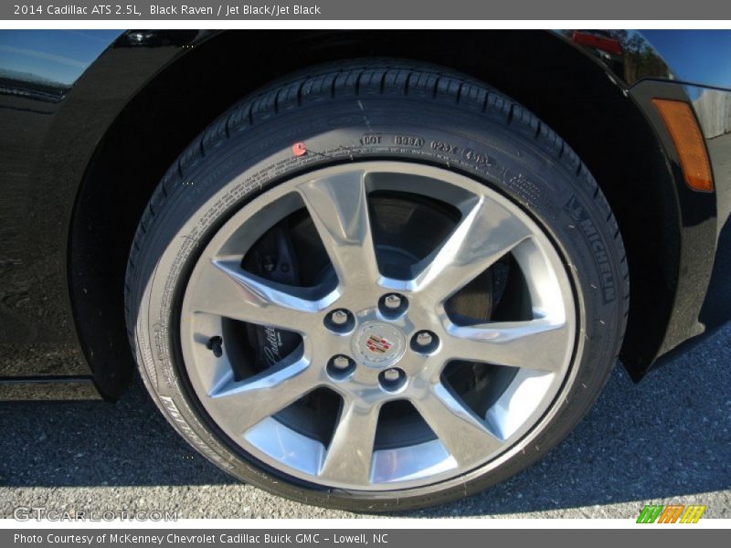 Black Raven / Jet Black/Jet Black 2014 Cadillac ATS 2.5L