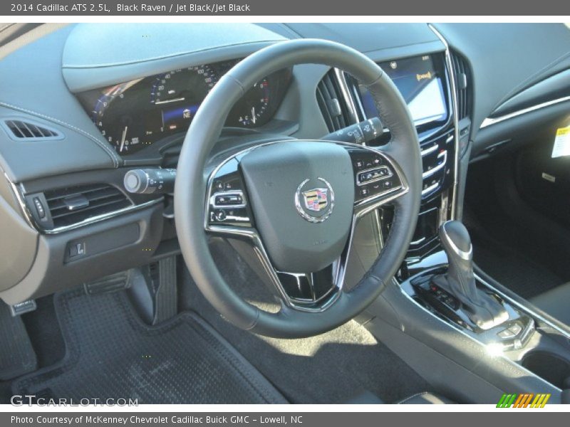 Black Raven / Jet Black/Jet Black 2014 Cadillac ATS 2.5L