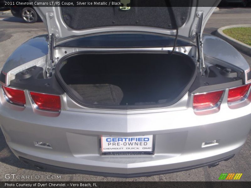 Silver Ice Metallic / Black 2011 Chevrolet Camaro LT/RS Coupe