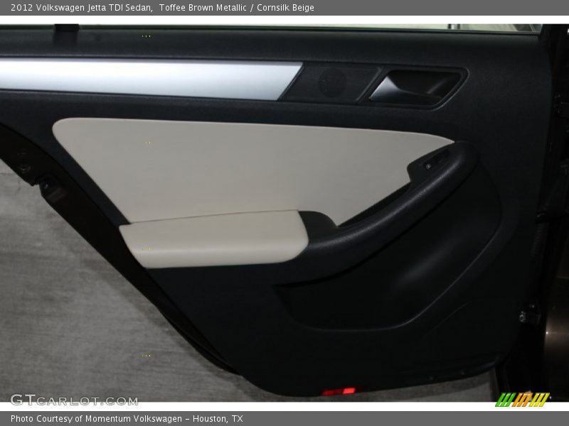 Toffee Brown Metallic / Cornsilk Beige 2012 Volkswagen Jetta TDI Sedan