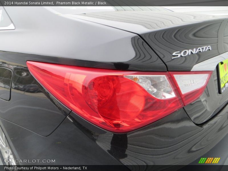 Phantom Black Metallic / Black 2014 Hyundai Sonata Limited