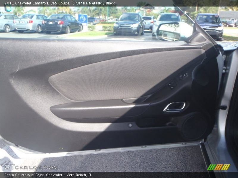 Silver Ice Metallic / Black 2011 Chevrolet Camaro LT/RS Coupe